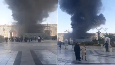 Imam Reza Shrine Fire: Blaze Erupts at Mashhad Holy Site Days After Ayatollah Ali Khamenei Burial