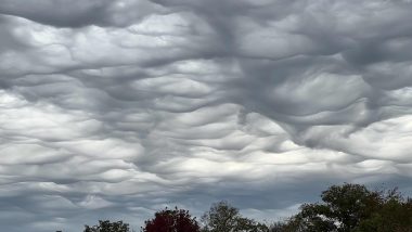 Rare Asperitas Clouds Dazzle Skywatchers Over Santa Cruz, California (Viral Video)