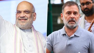 'Amit Shah Is Either Culpable or Incompetent': Rahul Gandhi Over Alleged Police Action on Student Protesters (Watch)