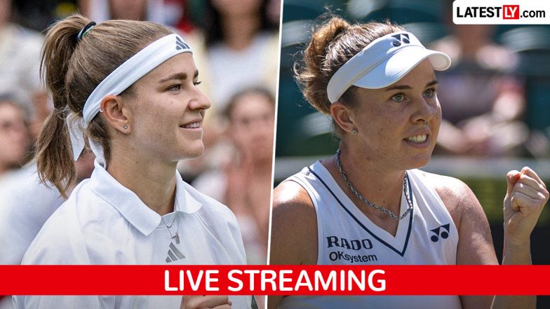 Where To Watch Karolina Muchova vs Linda Noskova Wimbledon 2026 Final Free Live Streaming Online