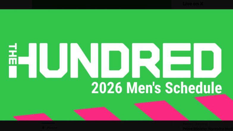 The Hundred 2026 Men's Full Schedule with Time Table in IST