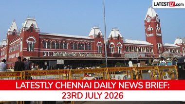 Chennai Latest News Today on July 23rd, 2026: CM Vijay Sworn In, PM Modi Projects & NEET Protests