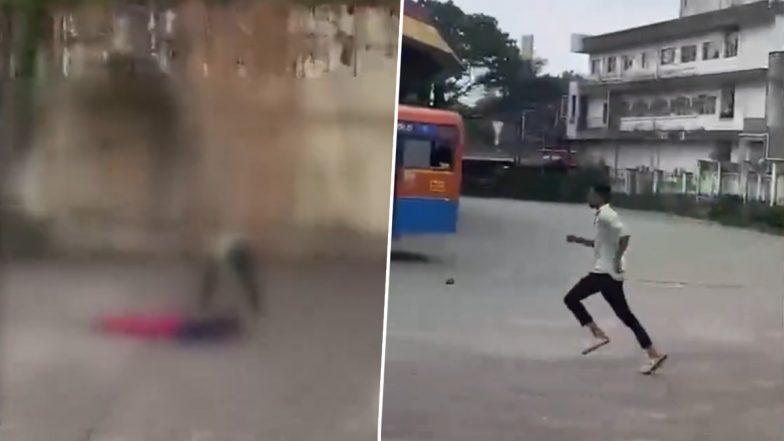 Bantwal: Woman Hacked to Death Near KSRTC Bus Stand, Accused Held; Disturbing Video Surfaces