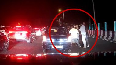 Shocking Dashcam Video Shows Mob Dragging Driver Out, Assaulting Family on Bengaluru-Mysuru Expressway