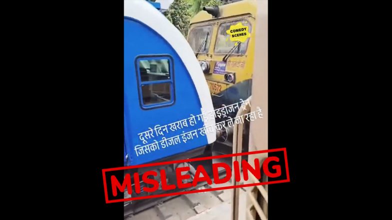 Is India's Hydrogen Train Being Pulled by a Locomotive Due to Failure? Fact Check Calls Claim Misleading
