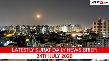 Surat Latest News Today on July 24th, 2026: Floods Paralyze City, Schools Closed & Train Services Halted