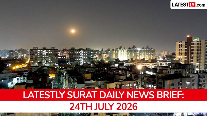 Surat Latest News Today on July 24th, 2026: Floods Paralyze City, Schools Closed & Train Services Halted