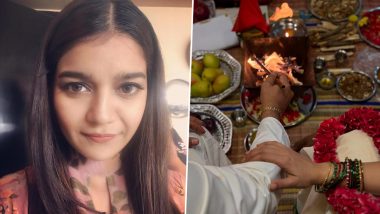 Telugu Actress Swati Reddy Marries Director Srikanth Nagothi; First Pictures from Intimate Ceremony Out