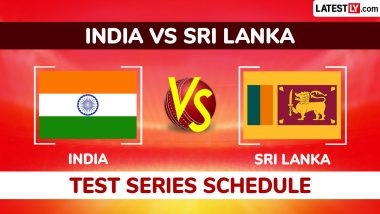 India vs Sri Lanka 2026 Test Series Full Schedule and Time Table