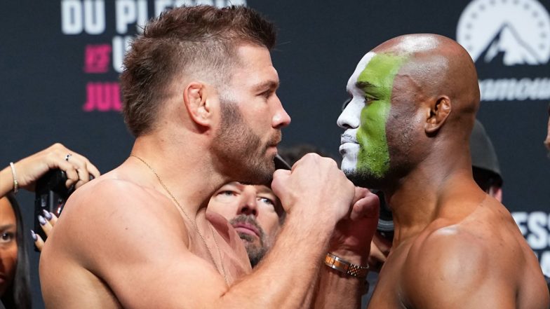 UFC Fight Night Online Δωρεάν ζωντανή ροή: Παρακολουθήστε την τηλεοπτική μετάδοση του Drichus du Plessis εναντίον Kamaru Usman και άλλους αγώνες στην ινδική τηλεόραση