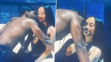 Usher Halts Steamy Performance, Kicks Fan off Stage After Awkward Interaction at Nashville &lsquo;R&B&rsquo; Concert; Internet Reacts (Watch Video)