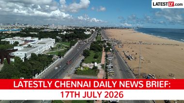 Chennai Latest News Today on July 17th, 2026: CM Vijay Takes Oath, PM Projects & Drone Ban