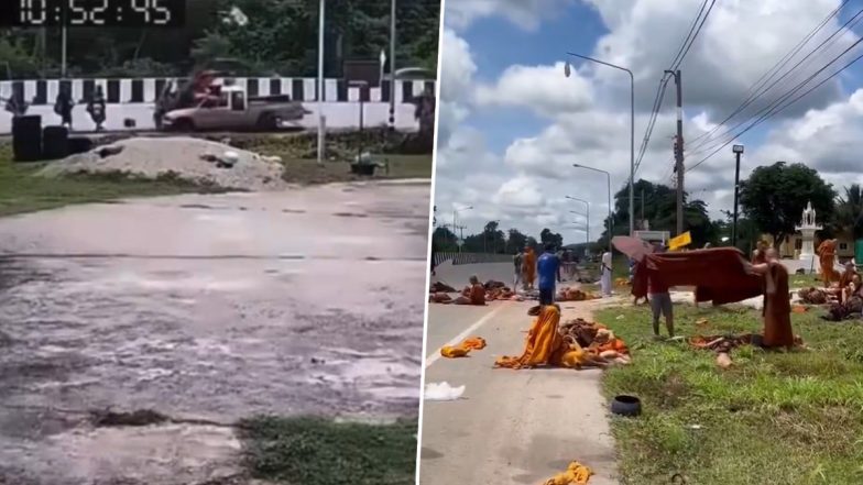 Thailand: 11-Year-Old Drives Pickup Into Pilgrimage Group, Killing 9 Monks; Chilling Video Goes Viral