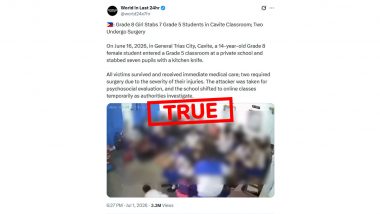 Is the Philippines School Stabbing Viral Video Real? Fact Check Confirms Incident Is True