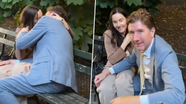 Nathaniel Cullerton Placed on Leave After Viral Central Park Kissing Video With Colleague Kelsey Borenzweig