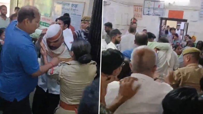 Gorakhpur: Police Constable in 112 Emergency Services Rapes and Kills 10-Year-Old Girl; Public Beats Him (Videos)
