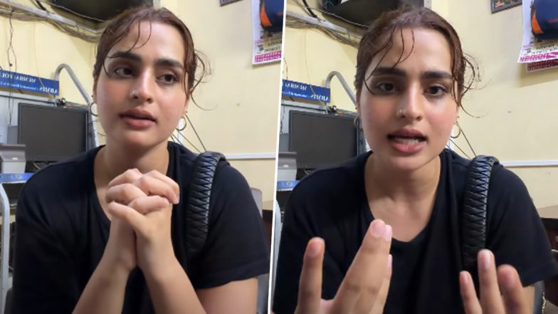 &lsquo;Which Law Did I Break?&rsquo;: Ayesha Khan Alleges Mumbai Police Detained Her for Standing on Road During Student Protests (Watch Video)