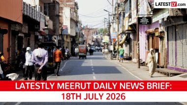 Meerut Latest News Today on July 18th, 2026: Tax Fraud, Snake Murder & Central Market Talks