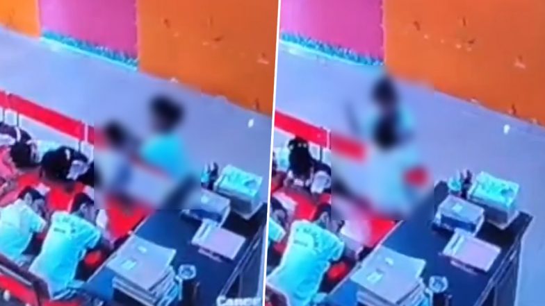 Lucknow: 5-Year-Old Nursery Student Beaten for 12 Minutes by Class Monitor at ALS Academy, Video Goes Viral