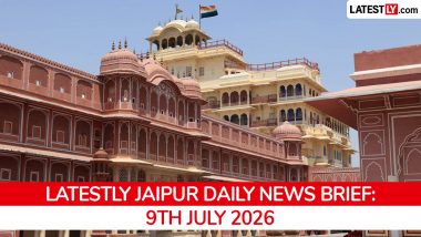 Jaipur Latest News Today on July 9th, 2026: Mother Murder Plot, Rain Alert & Metro Phase II