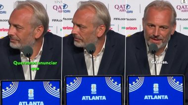 Congo DR Coach Sebastien Desabre Left Stunned After Receiving News of Father&rsquo;s Death Mid-FIFA World Cup 2026 Press Conference (Watch Video)
