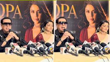 Govinda Announces New Film &lsquo;Roopa&rsquo;; Introduces Rani Swarnkar, Fans Welcome &lsquo;Hero No 1&rsquo; Back (Watch Video)
