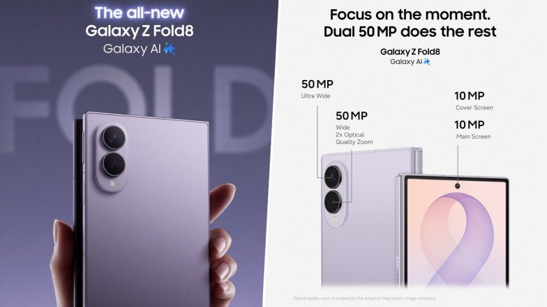 Samsung Galaxy Z Fold 8 Price in India, Specifications and Features