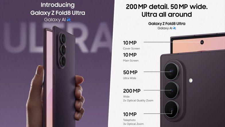 Samsung Galaxy Z Fold 8 Ultra Price in India, Specifications and Features