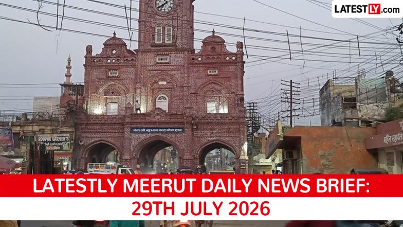 Meerut Latest News Today on July 29th, 2026: Kanwar Yatra Prep, Heavy Rain &amp; School Negligence