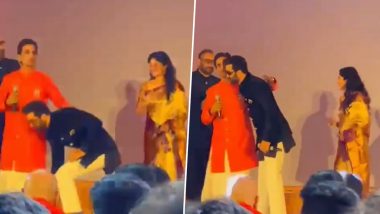 &lsquo;Ramayana&rsquo;: Ranbir Kapoor Touches Kumar Vishwas, Sunny Deol&rsquo;s Feet (Video)