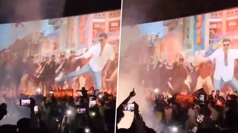 ‘Jana Nayagan’ Frenzy: Thalapathy Vijay Fans Take Celebration Too Far, Burst Firecrackers Inside Bengaluru Theatre (Watch Video)