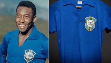 Brazil Legend Pele's Iconic 1958 World Cup Final Shirt Sells for INR 47.21 Crore