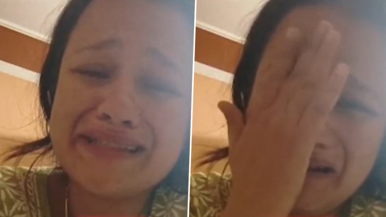 Dehradun Teacher Suicide: Woman&rsquo;s Tearful Video Alleges Dowry Harassment, Being Called &lsquo;Manhoos&rsquo; by Husband and In-Laws