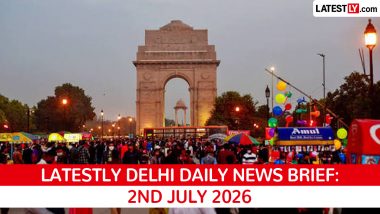 Delhi Latest News Today on July 2nd, 2026: Monsoon Onset, Terror Alert & Health Chief Arrest
