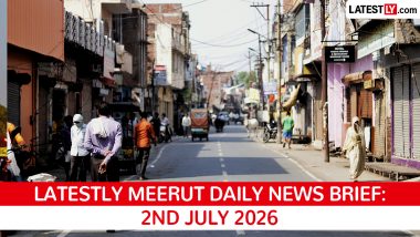 Meerut Latest News Today on July 2nd, 2026: PM Modi to Inaugurate Metro, Terror Plot & Lawyers Boycott