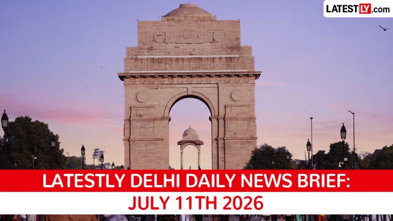 Delhi Latest News Today on July 11th, 2026: Monsoon Impact, Red Fort Bomb Threat &amp; Civic Updates