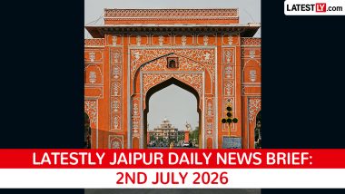 Jaipur Latest News Today on July 2nd, 2026: Reservation Protest, e-Governance Conference & Anti-Corruption Action