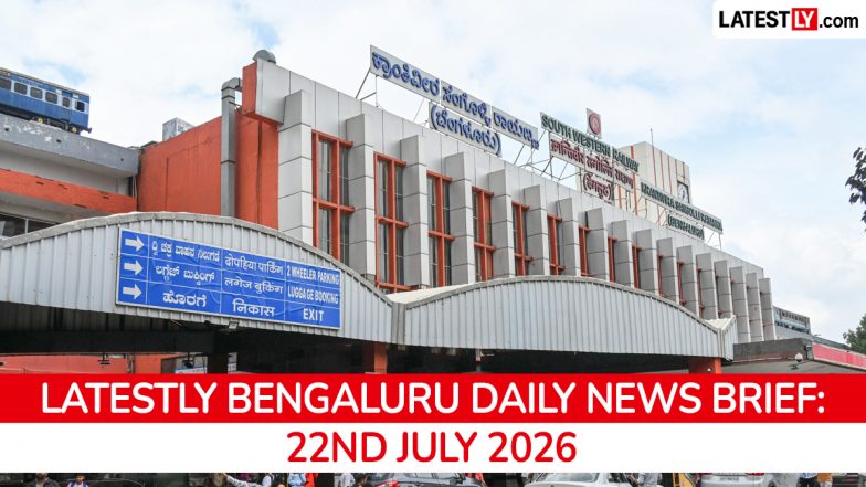 Bengaluru Latest News Today on July 22nd, 2026: Toll Hike, GBA Attack Arrest &amp; Metro Delays