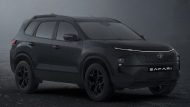 Tata Safari Stealth Edition Price, Specifications and Features Revealed