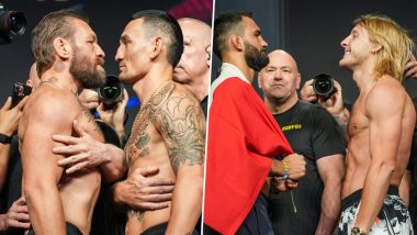 UFC 329 Free Live Streaming Online: Watch Telecast of Conor McGregor vs Max Holloway and Other Fights on TV in India
