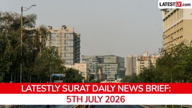 Surat Latest News Today on July 5th, 2026: Balcony Fall, Lignite Price Hike & Heavy Rain Forecast
