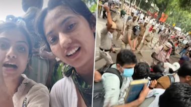 Disha Patani's Sister Khushboo Patani Claims She Faced Lathi Charge During CJP Protest, Says &lsquo;Girls Were Beaten Badly&rsquo; (Videos)