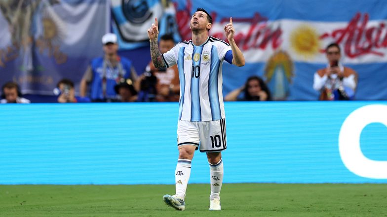 Lionel Messi Becomes First to Score in Eight Consecutive WC Matches, Achieves Feat During Argentina vs Cabo Verde FIFA World Cup 2026