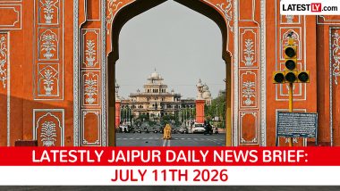 Jaipur Latest News Today on July 11th, 2026: Double Murder Accusation, Metro Expansion & CM's Package