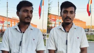 Mohammad Sadaqat Claims He Was Named in NEET Protest FIR by Bihar Police While Living in Russia for 4 Months (Video)