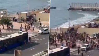 Viral Videos Show Thousands of Migrants Flooding Into Spain&rsquo;s Ceuta From Morocco As Border Is Overrun
