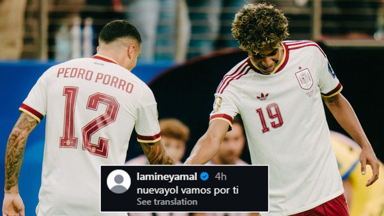 Lamine Yamal's 'New York, we're coming' Post Goes Viral After Spain Reach FIFA World Cup 2026 Final