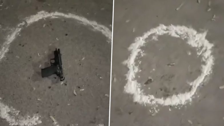Gurugram Encounter: 4 Suspected Deepak Nandal&rsquo;s Gangsters Killed, 3 Policemen Injured and 60 Rounds of Firing in Haryana (Video)