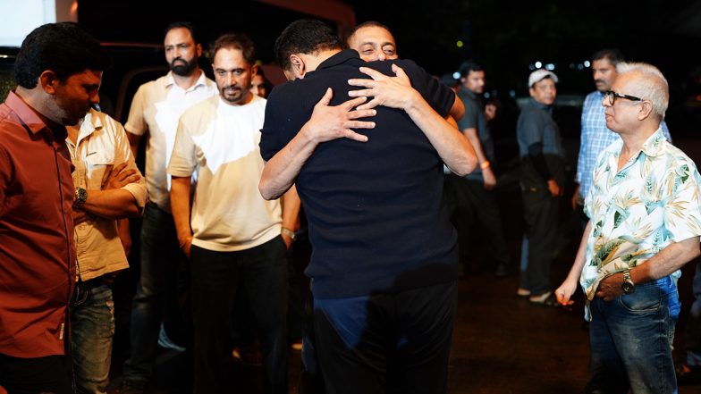 Salman Khan’s Heartfelt Birthday Hug for ‘SVC63’ Director Vamshi Paidipally on Set Goes Viral (See Pics)