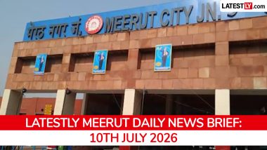 Meerut Latest News Today on July 10th, 2026: Lalita Murder Protests, Record Rains & Civic Issues